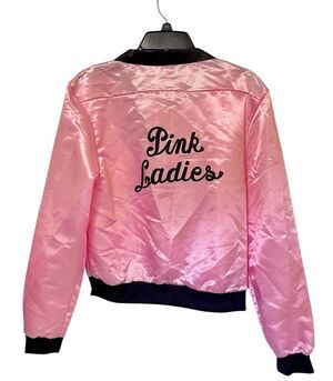 Grease Pink Ladies Women's Costume Jacket Plus Size L